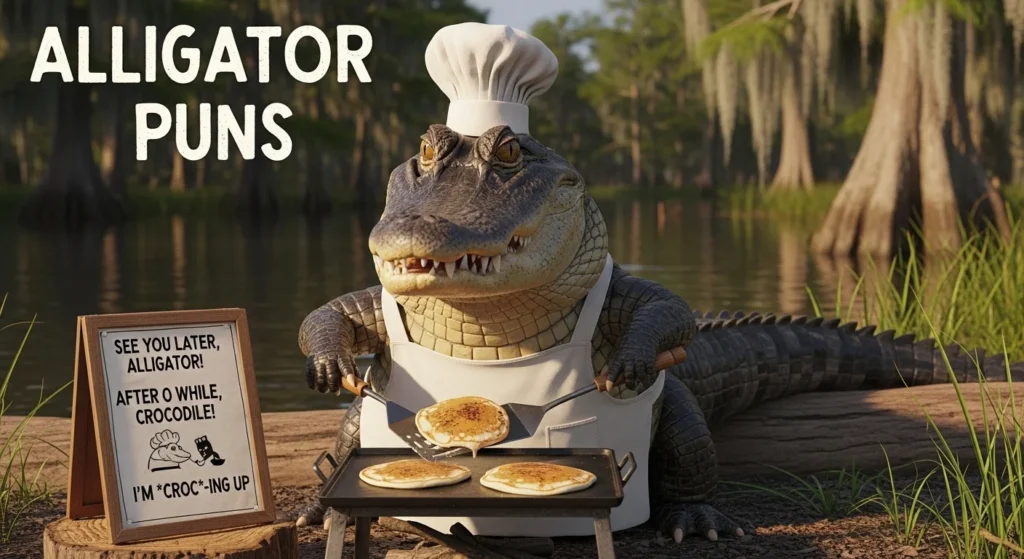 Alligator puns