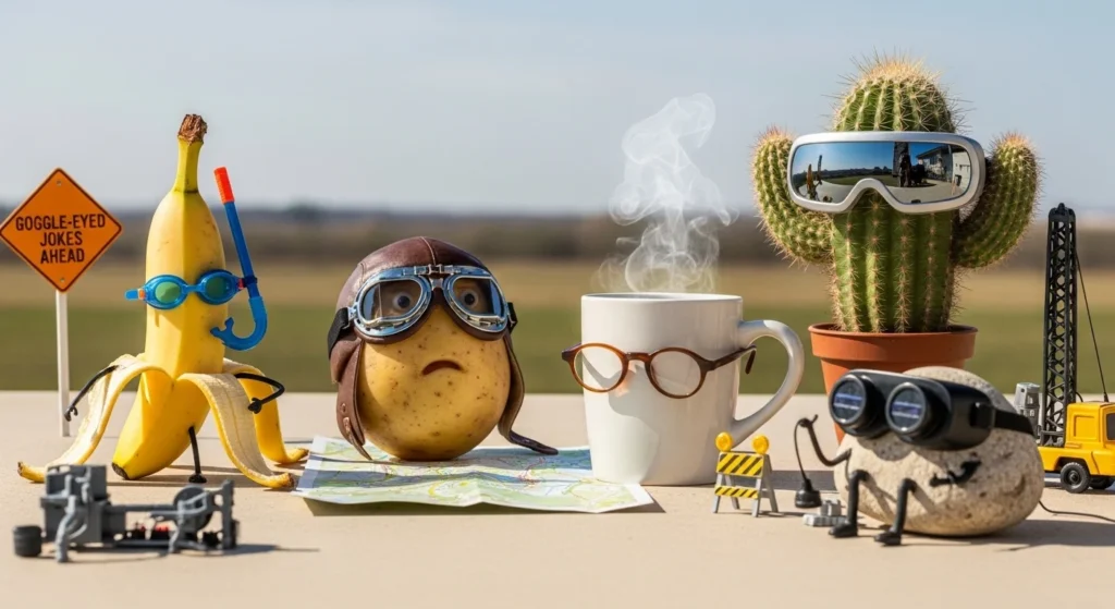 Goggles Puns