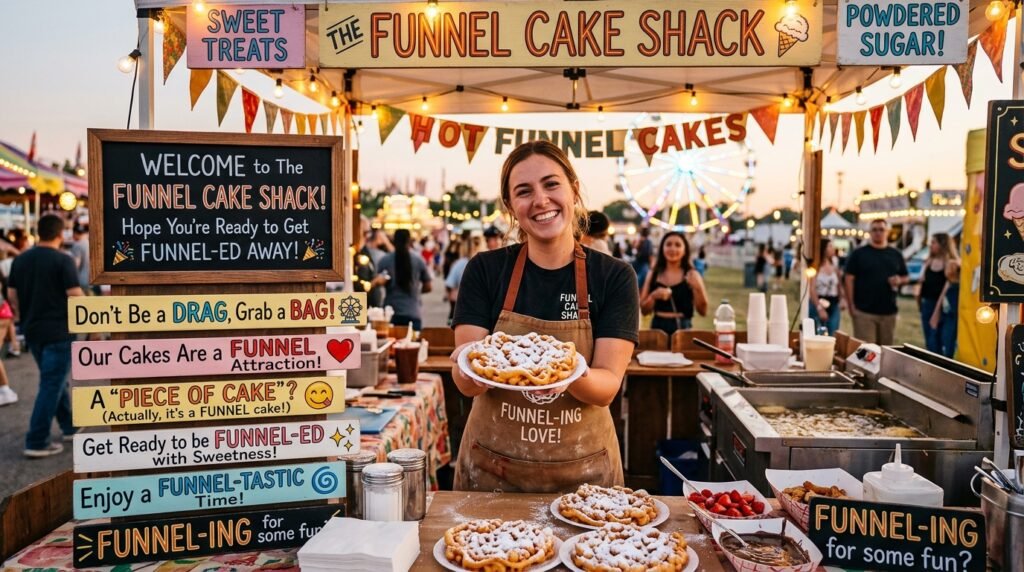 Funnel Cake Puns