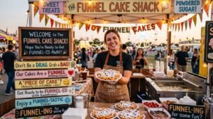 Funnel Cake Puns