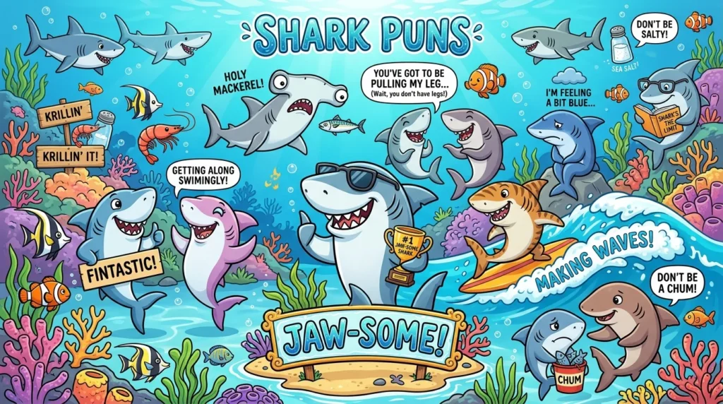 shark puns